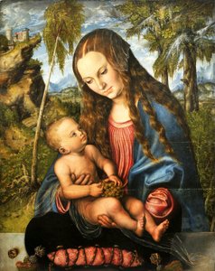 Madonna bajo el abeto de Lucas Cranach the Elder
